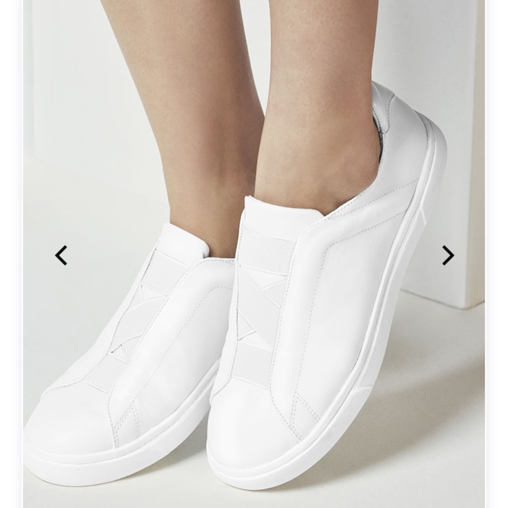 Fabletics White Laurel Court Sneaker